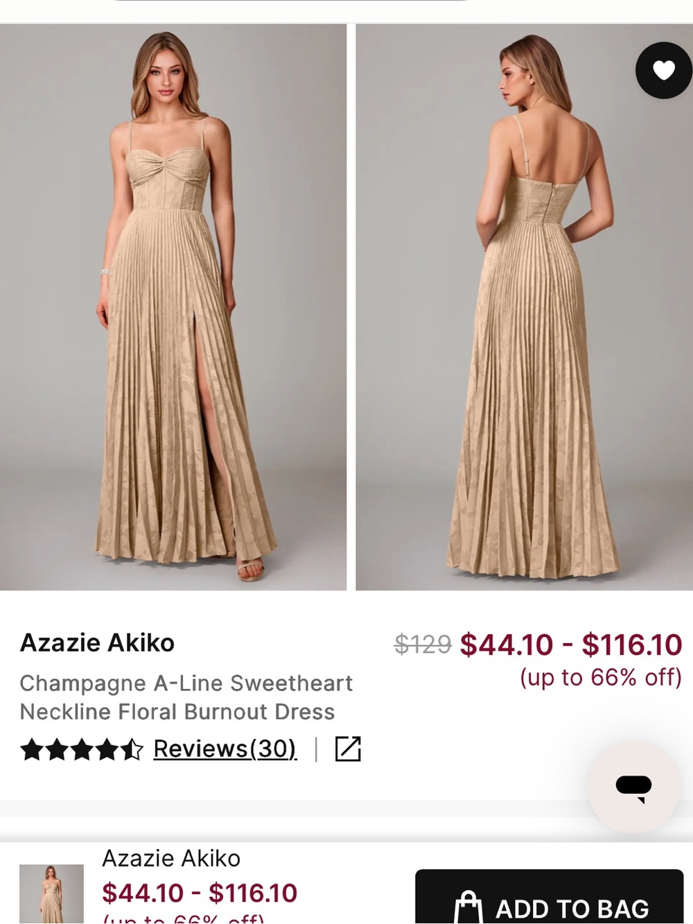 Azazie Bridesmaid Dress